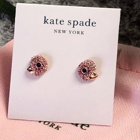 NWT KATE SPADE ♠️ TROPICAL PARADISE STUD EARRINGS - Picture 2 of 5